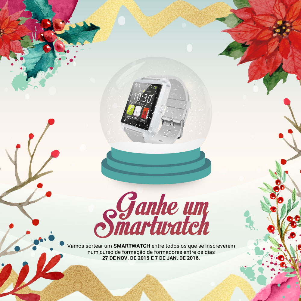 ESTE NATAL TEMOS UM SMARTWATCH PARA SI